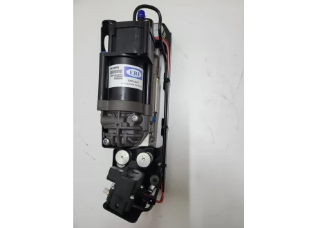 Пневмокомпрессор BMW 5er F07 всборе с блоком клапанов, подвесами, трубкой, рамкой